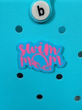 Swim Mom Bogg Charm-Swim Bogg Charm-Swimmer Bogg Charm-New!